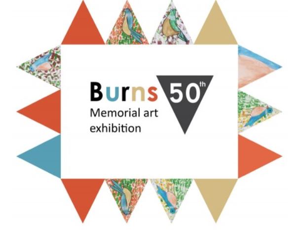 Burns 50th logo