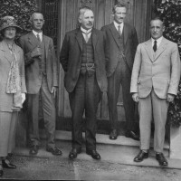 Sir Ernest Rutherford visit to Waitaki Boys High School 1925, Waitaki District Archive P0030.36.3